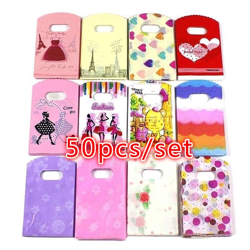 Wedding Supply Shops - 2026 50Pcs Mixed Pattern Plastic Gift