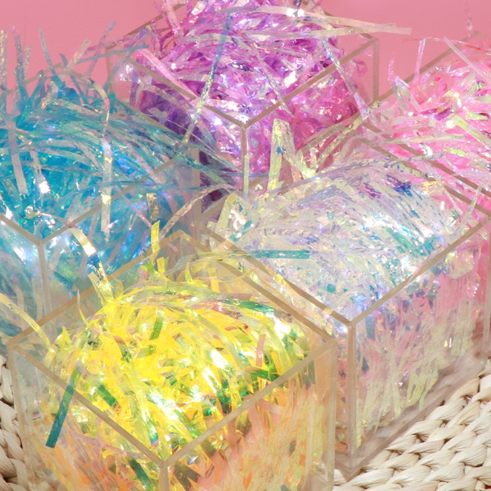 50g Aurora Raffia Shimmer Fill - đánh giá và giá Wedding Supply Bulk