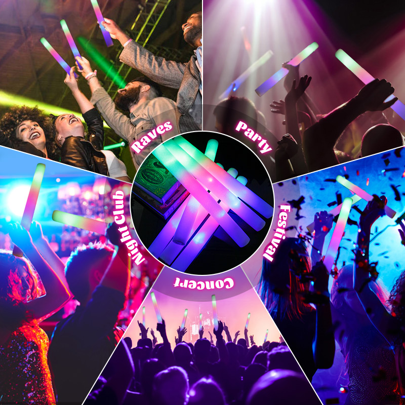 30Pcs LED Glow Sticks Bulk Col - đánh giá và giá Wedding Supply Bulk
