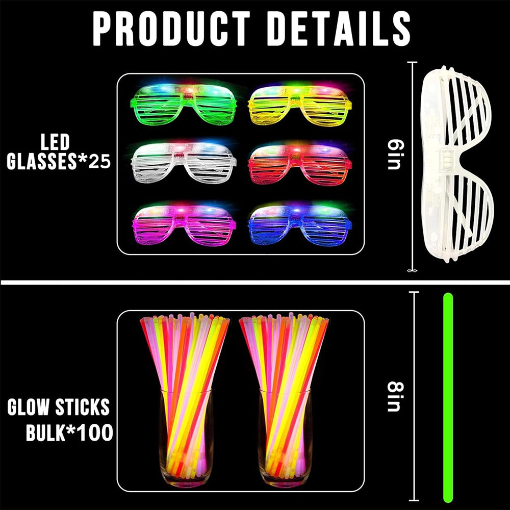 136Pack Glow in The Dark Light - đánh giá và giá Wedding Supply Bulk