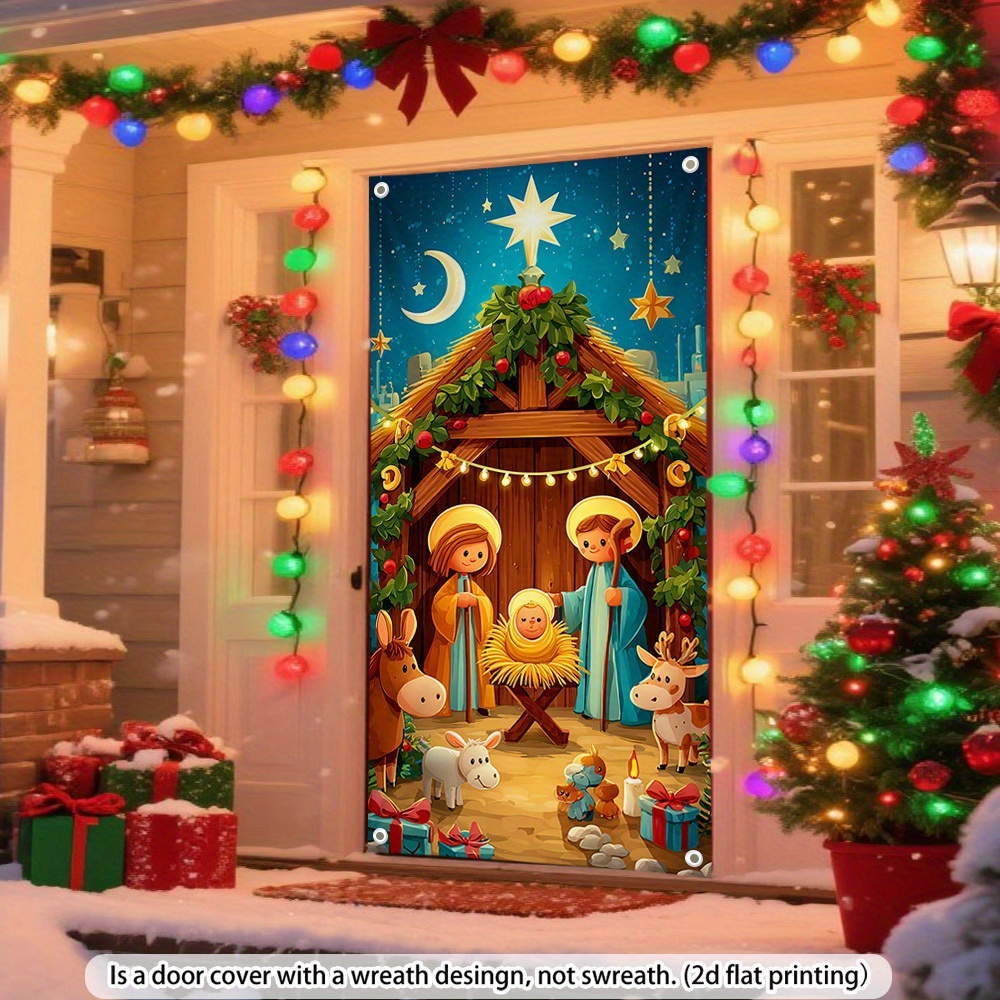 2D door curtain banner, Christ - đánh giá và giá Wedding Power Supply