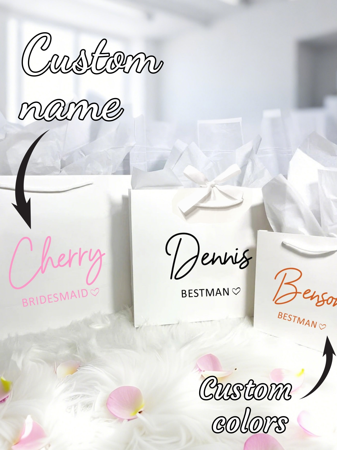 1pc Custom Wedding Bridesmaid  - đánh giá và giá Wedding Packaging