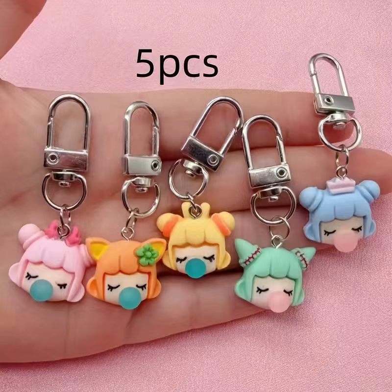 5pcs resin girl keychain, suit - đánh giá và giá Wedding Yes